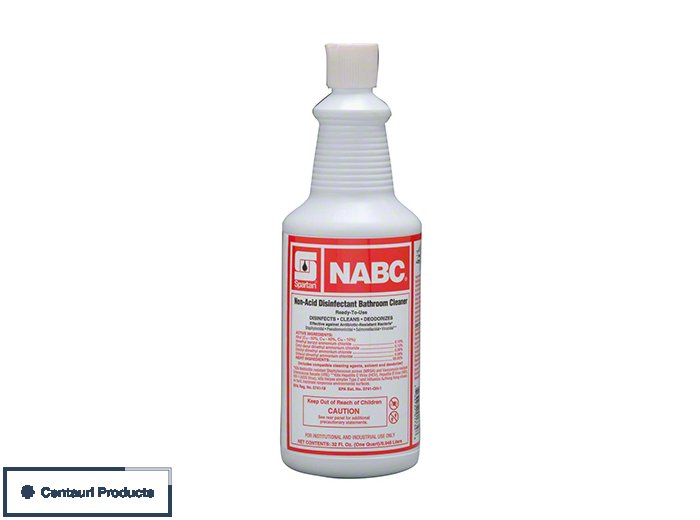 NABC Non-Acid Disinfectant Bathroom Cleaner RTU 32oz - Floral 1qrt