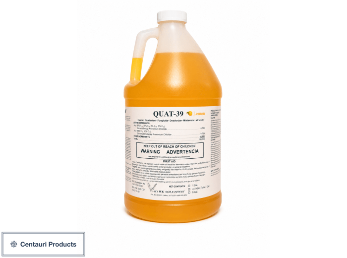 Quat39 Disinfectant Lemon 1gal