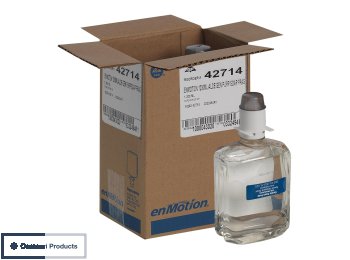 enMotion Moisturizing Foam Hand Soap Dispenser Refill Clear, 1200ml (42714)
