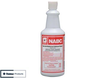 NABC Non-Acid Disinfectant Bathroom Cleaner RTU 32oz - Floral 1qrt