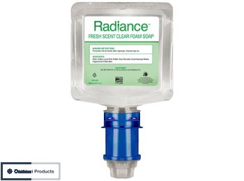 Radiance 1250 Fresh Scent Clear Foam Soap 4/cs