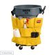 Rubbermaid Brute Caddy Bag 32-44 Gallon - Yellow