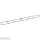 60" Swivel Snap Wire Dust Mop Frame