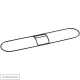 24" Swivel Snap Wire Dust Mop Frame