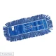 24" Blue Cotton Looped End Dry Dust Mop Head