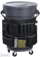 Trash Can Caddy Bag 32-55 Gallon, Black